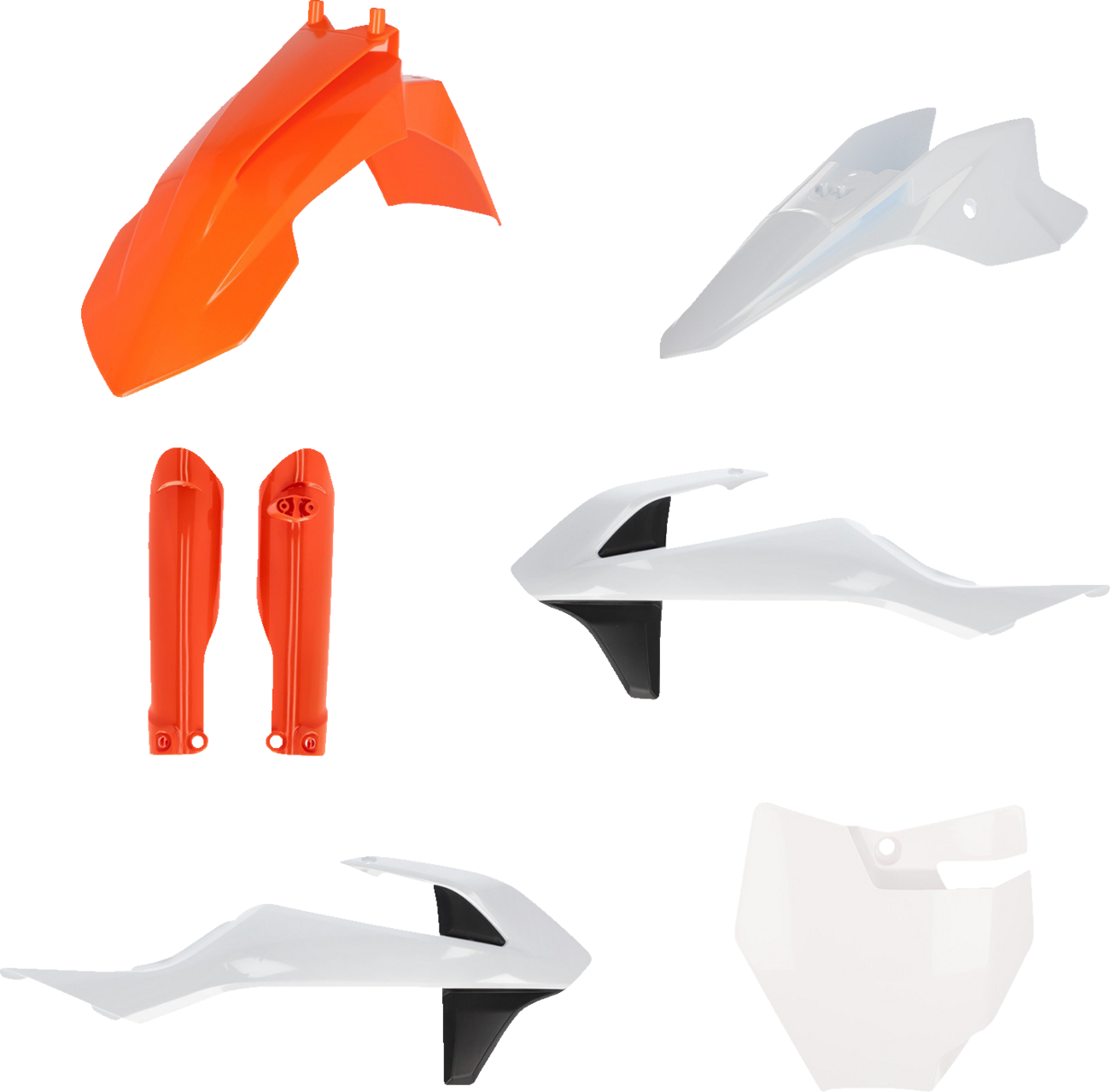 ACERBIS Full Body Kit - '17 OEM Orange/White/Black - Gas Gas | KTM - MC/SX '16-'24 2980585569