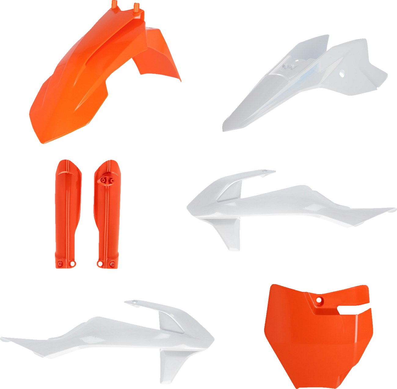 ACERBIS Full Body Kit - '23 OEM Orange/White - Gas Gas | KTM - MC/SX '16-'24 2980587705