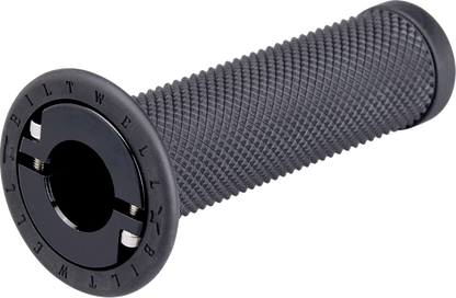BILTWELL Alumicore Grips - 7/8" - TBW - Black 6605-201-78