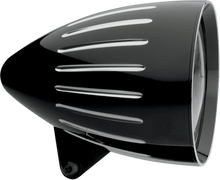 HEADWINDS 5 3/4" Headlight Housing - Revolver Rocket - Black 1-5811ZA