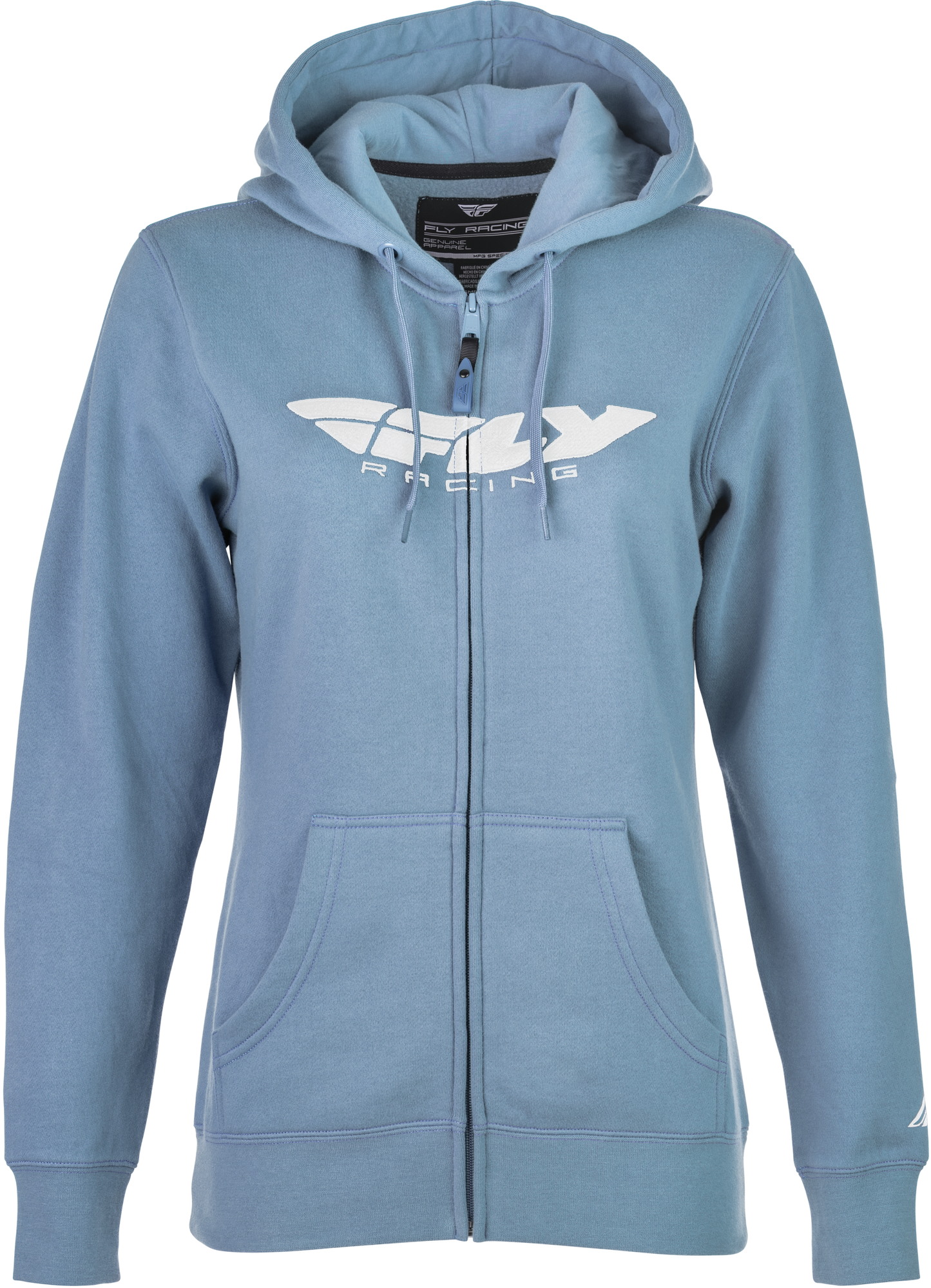 Women's Fly Corporate Zip Up Light Blue 2x