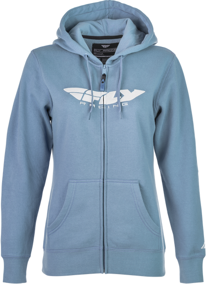 Women's Fly Corporate Zip Up Light Blue 2x
