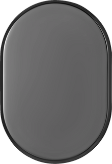 FIGURATI DESIGNS Antenna Cover - Left Rear Fender - Smooth - Black FD65-AC-BLK-LT