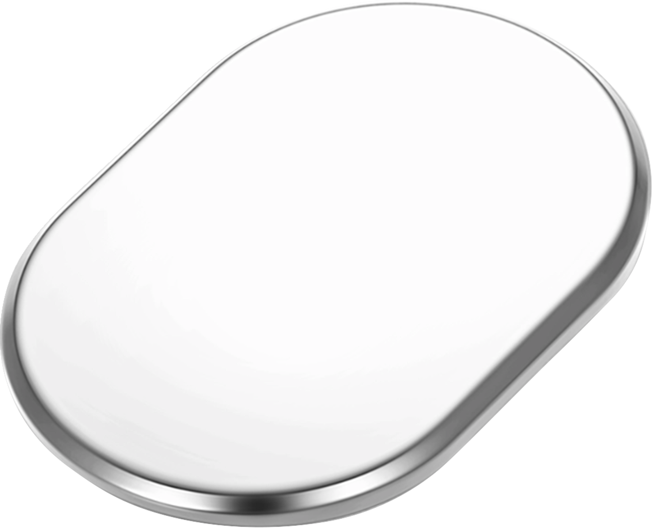 FIGURATI DESIGNS Antenna Cover - Right Rear Fender - Smooth - Chrome FD60-AC-SS-RT