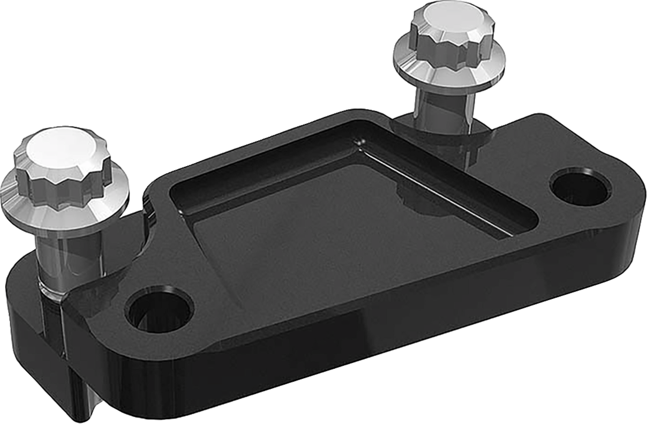 HAWG HALTERS Axial Caliper Mount Adapter Bracket - Black FBAXAB-13LH