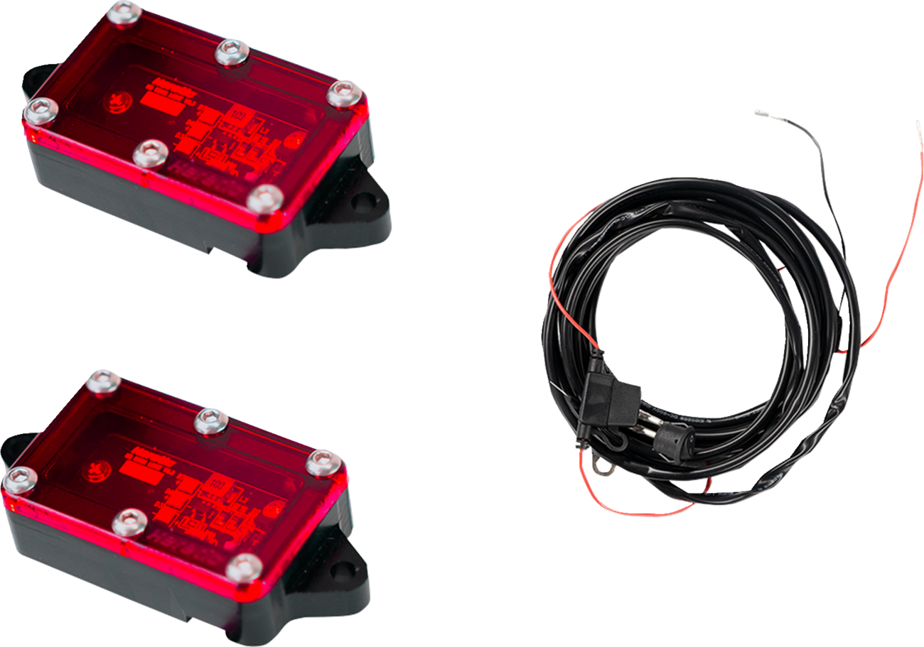 HERETIC Rock Light - Red - 2 Pack 70020