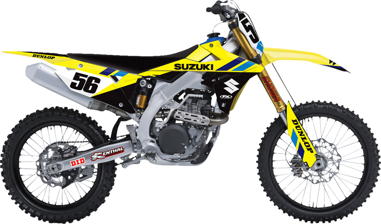 FACTORY EFFEX EVO 20 Graphic Kit - Suzuki - RM-Z 250/450 27-02432