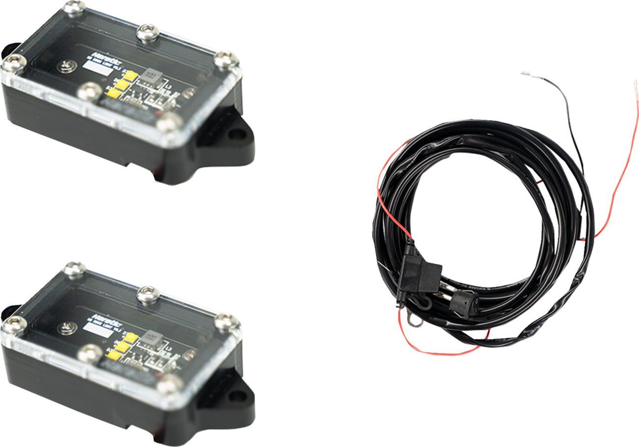 HERETIC Rock Light - Clear - 2 Pack 70018