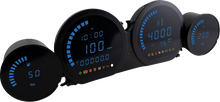 KOSO NORTH AMERICA HD-03L Gauge Kit - Blue Display BA064911
