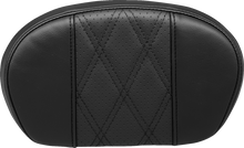 LE PERA Sissy Bar Pad - Medium - GT2/HR2 - Perforated Black L-SBP02GT/HR2