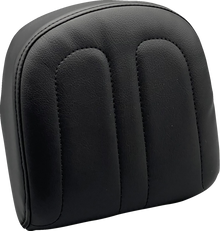 LE PERA Sissy Bar Pad - Small - Maverick - Dull Black L-SBP03MAV-DULL