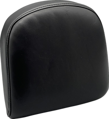 LE PERA Sissy Bar Pad - Small - Smooth - Shiny Black L-SBP03S-SH