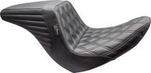 LE PERA Kickflip Up Front Seat - Double Diamond - Black - FL/FX '18-'24 LYRU-590DD