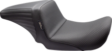 LE PERA Kickflip Up Front Seat - Basketweave - Black - Dyna '06-'17 LKU-591BW