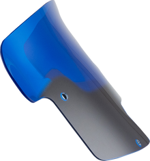 KLOCK WERKS Kolor Flare™ Windshield - 8" - Blue - Indian KWW-04-0623