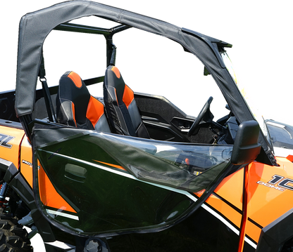 SEIZMIK Soft Upper Door - Black/Clear - Polaris - General 51-20982
