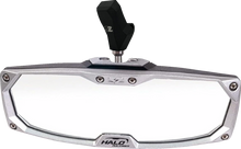 SEIZMIK Mirror - Halo R - Rear View - Rectangle - Black w/Silver Bezel - Each - CF Moto 56-18033
