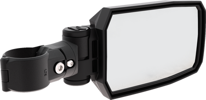 SEIZMIK Mirrors - Trailrider - Side View - Rectangle - Black - 1.75" ROPS - Pair 56-90093KIT