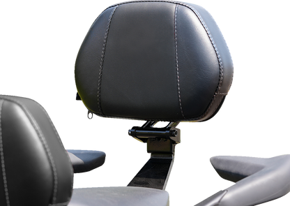 SHOW CHROME Ballistic Passenger Backrest - Black - Ryker '19-'23 41-420C