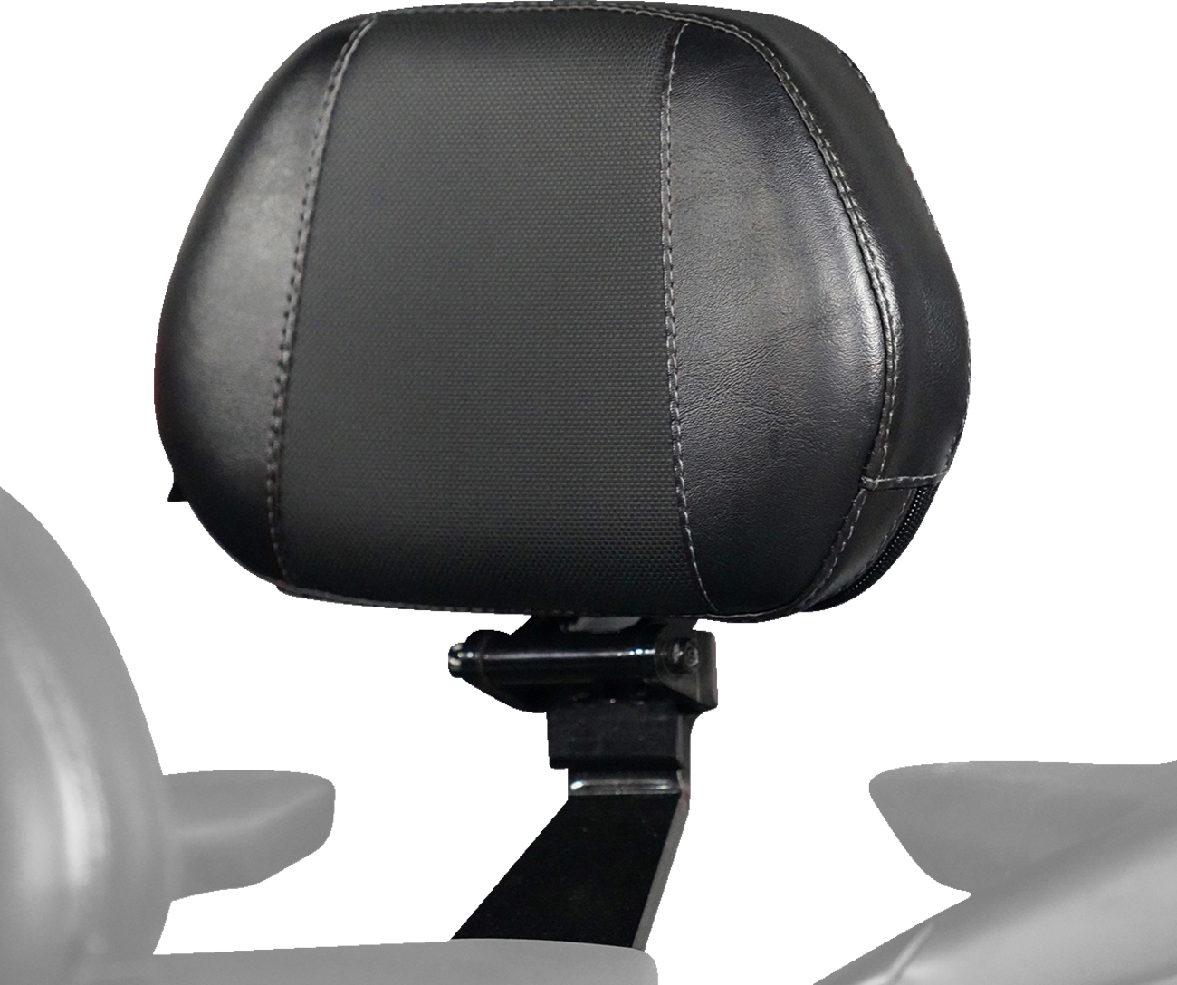 SHOW CHROME Ballistic Passenger Backrest - Black - Ryker '19-'23 41-420C
