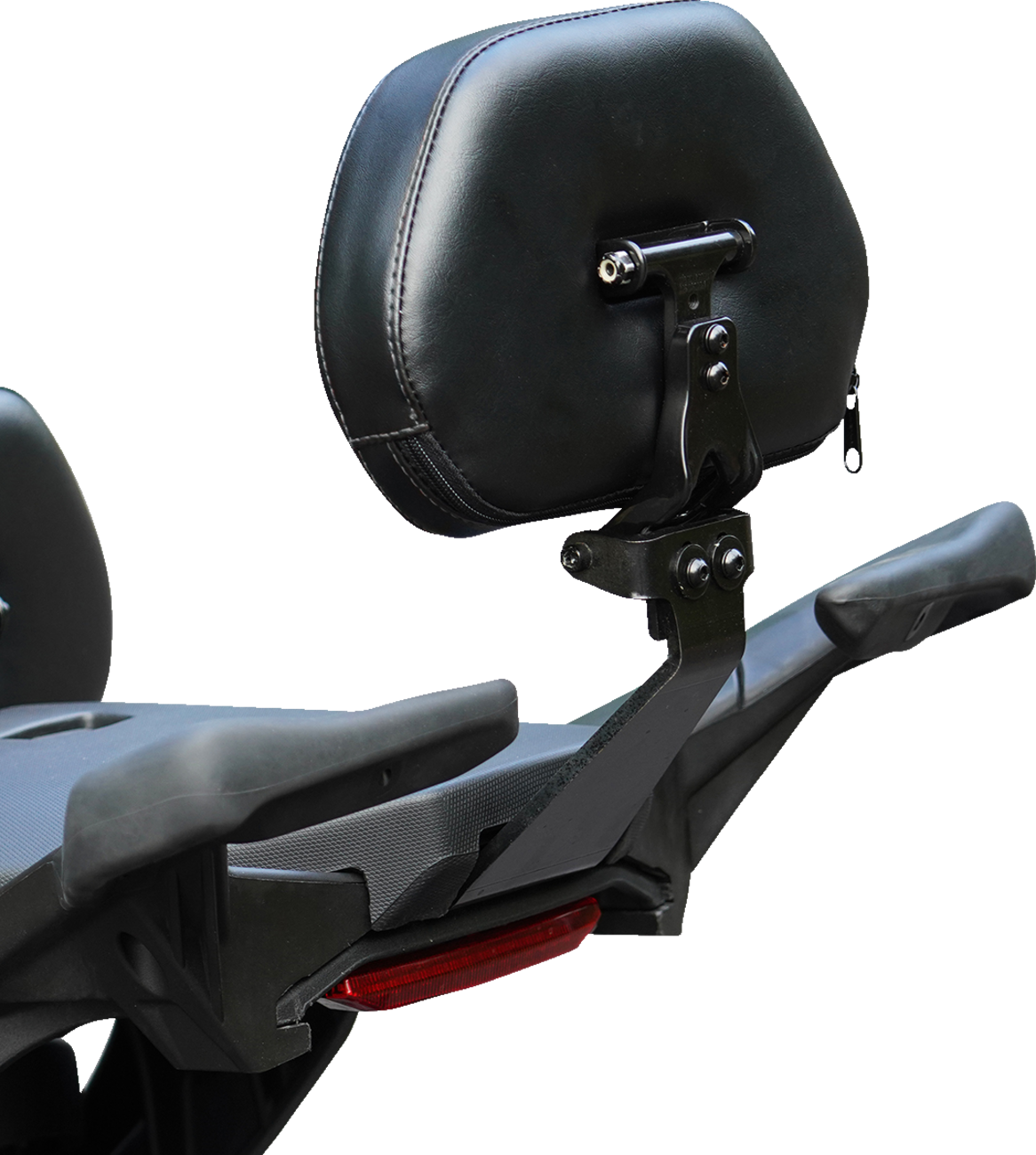 SHOW CHROME Ballistic Passenger Backrest - Black - Ryker '19-'23 41-420C