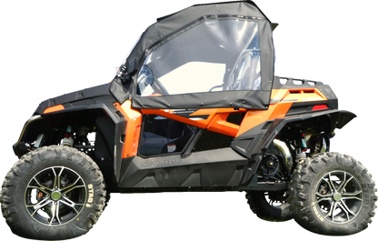 SEIZMIK Soft Enclosure - Upper - Black/Clear - CF Moto - ZForce 51-20984