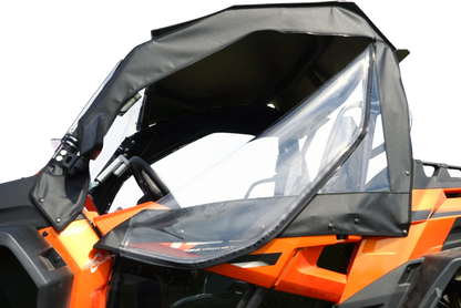 SEIZMIK Soft Enclosure - Upper - Black/Clear - CF Moto - ZForce 51-20984