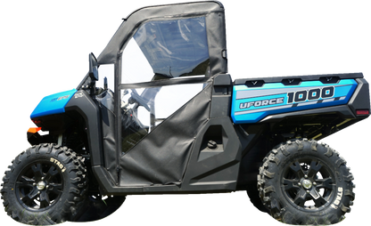 SEIZMIK Soft Enclosure - Full - Black/Clear - CF Moto - UForce 51-20985