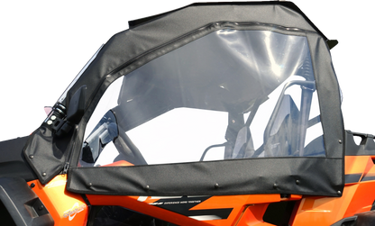 SEIZMIK Soft Enclosure - Upper - Black/Clear - CF Moto - ZForce 51-20984