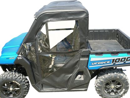 SEIZMIK Soft Enclosure - Full - Black/Clear - CF Moto - UForce 51-20985