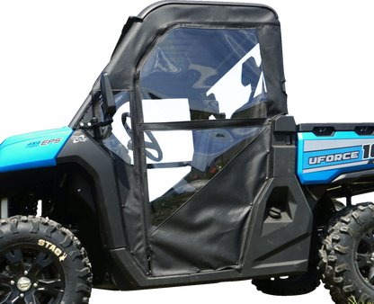 SEIZMIK Soft Enclosure - Full - Black/Clear - CF Moto - UForce 51-20985
