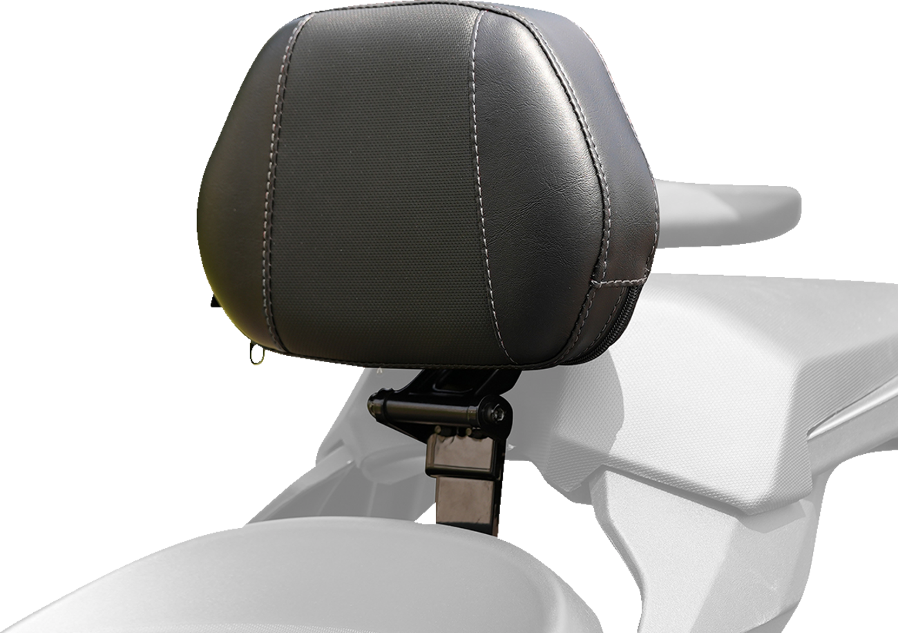 SHOW CHROME Ballistic Driver Backrest - Black - Ryker 900 '19-'24 41-416C