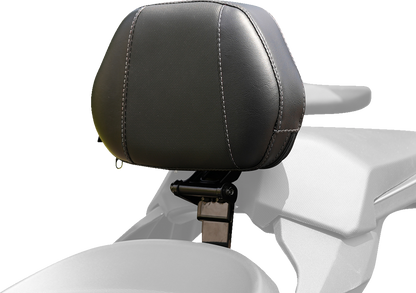 SHOW CHROME Ballistic Driver Backrest - Black - Ryker 900 '19-'24 41-416C