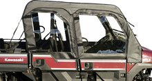 SEIZMIK Soft Upper Doors - Black/Clear - Kawasaki - Mule 51-20989