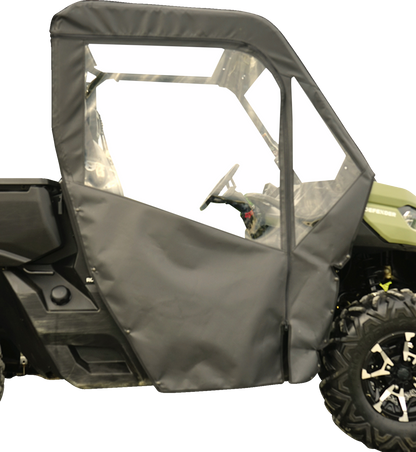 SEIZMIK Soft Enclosure - Full - Black/Clear - Can-Am - Defender 51-20991