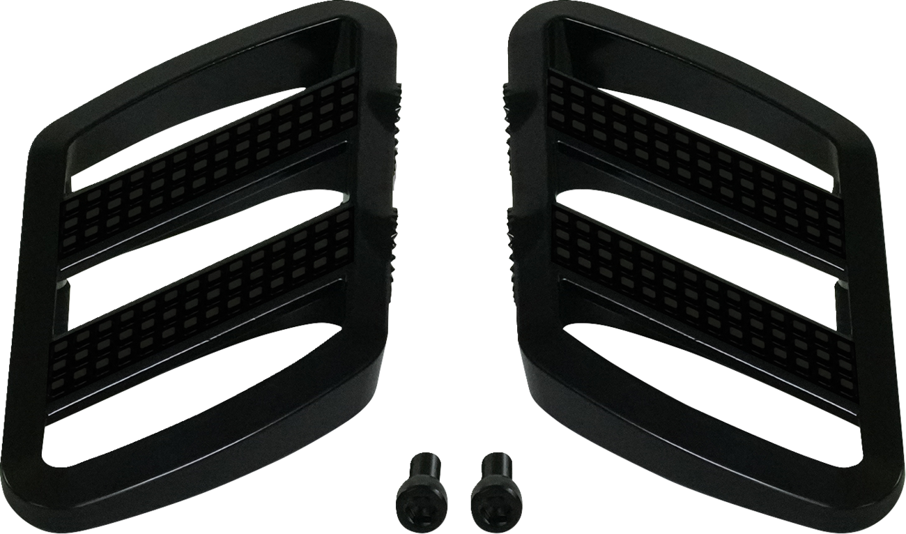 SHOW CHROME Combat Boards - Driver - Stealth Black - Ryker '19-'24 41-426BK