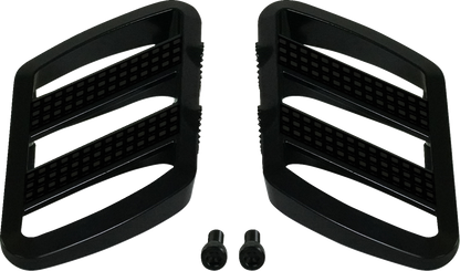 SHOW CHROME Combat Boards - Driver - Stealth Black - Ryker '19-'24 41-426BK