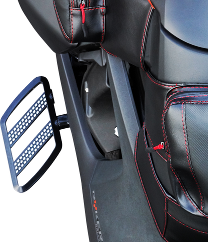 SHOW CHROME Combat Boards - Driver - Black w/ Contrast Cut - Ryker '19-'24 41-426