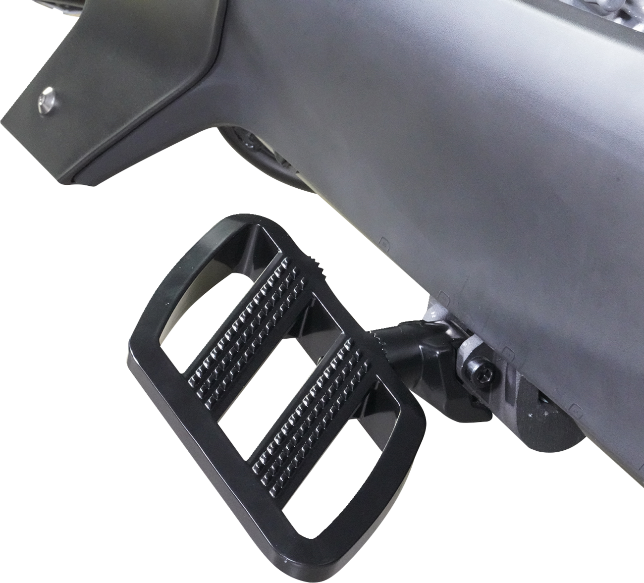 SHOW CHROME Combat Boards - Driver - Stealth Black - Ryker '19-'24 41-426BK