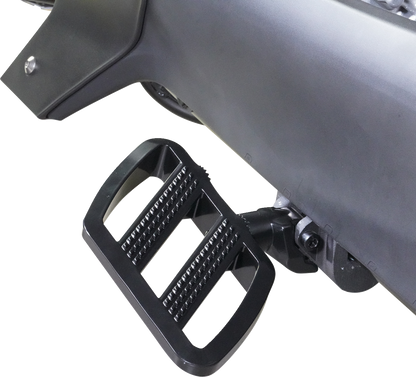 SHOW CHROME Combat Boards - Driver - Stealth Black - Ryker '19-'24 41-426BK
