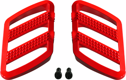SHOW CHROME Combat Boards - Driver - Red - Ryker '19-'24 41-426RD