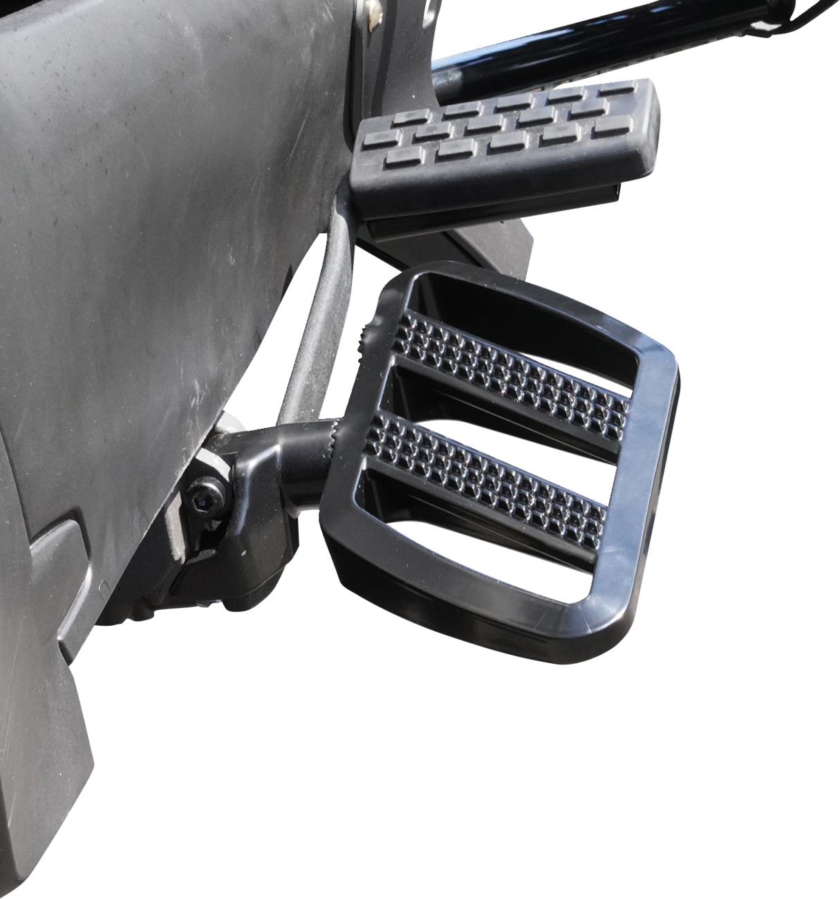 SHOW CHROME Combat Boards - Driver - Stealth Black - Ryker '19-'24 41-426BK