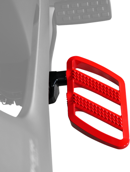 SHOW CHROME Combat Boards - Driver - Red - Ryker '19-'24 41-426RD