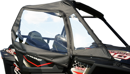 SEIZMIK Soft Enclosure - Upper - Black/Clear - Polaris - RZR 51-20995