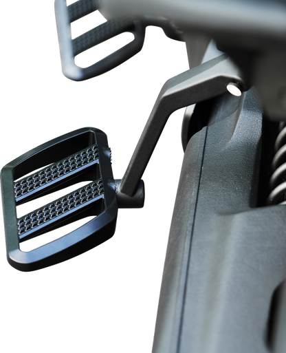 SHOW CHROME Combat Boards - Driver - Stealth Black - Ryker '19-'24 41-426BK