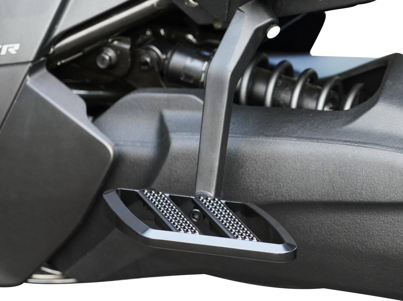 SHOW CHROME Combat Boards - Driver - Stealth Black - Ryker '19-'24 41-426BK