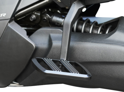 SHOW CHROME Combat Boards - Driver - Stealth Black - Ryker '19-'24 41-426BK