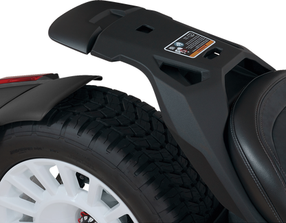 SHOW CHROME Max Mount Cover - Black Stitched - Can-Am Ryker H40-403CBK