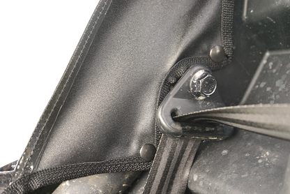 SEIZMIK Soft Upper Doors - Black/Clear - Can-Am - Maverick 51-20993