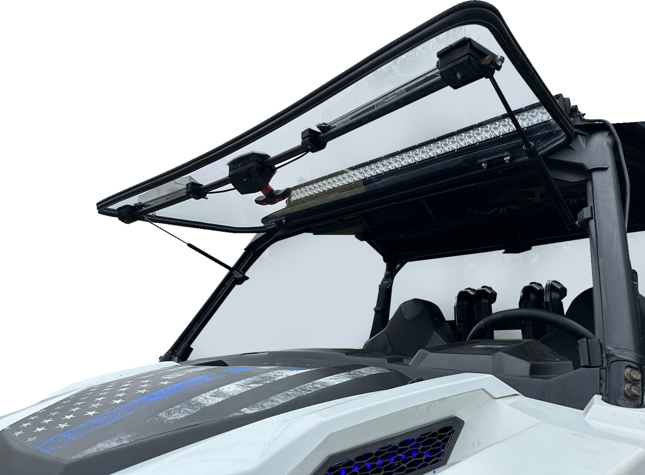 SEIZMIK Flip-Up Windshield - General 50-50224KIT